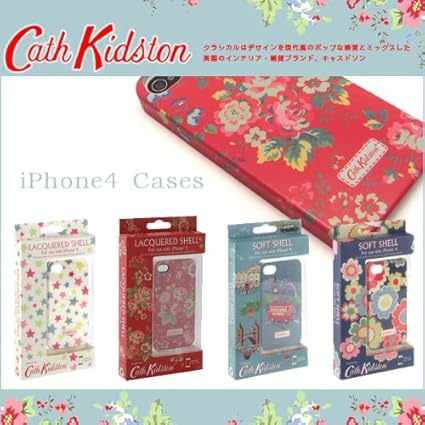 Amazon キャスキッドソン Cath Kidston Iphone Iphone 4 ケース アイフォンケース 2 Electric Flowers 紺 ケース カバー 通販