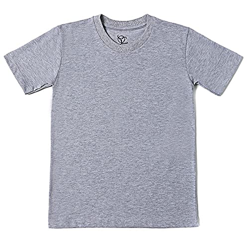 Kit 3 Camisetas Infantil Jokenpô Básica Masculina Cor:Branco;Tamanho:4