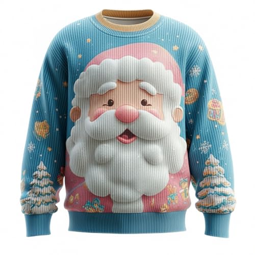 Weihnachtspullover Herren Hässlich, Lustige Christmas Pullover Herren...