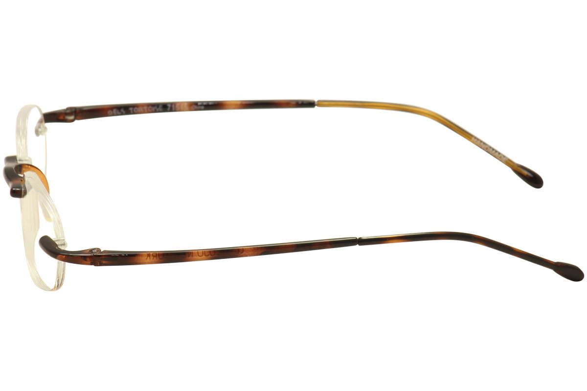 Scojo New York Gafas de lectura de, lectores de geles originales, gafas ovaladas sin montura, tortuga, 1,50x