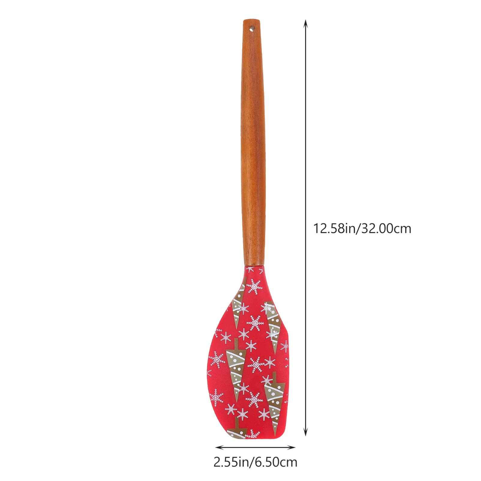 Alipis 8stücke Teiliges Backutensil Professioneller Teigschaber Und Spatel Für Backen Zuhause Für Weihnachtsgebäck Und Kuchenverzierung Rote Weihnachtsbaum Und Weiße