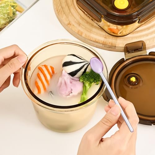 Miniatura 9 de Alipis 6 Cucharadas De Cristal, Cucharadas De Miel, Cucharas De Té Helado, Varillas Agitadoras De Cristal, Cucharas De Café Express, Largas Para Remover, De Café Con Mango Largo,