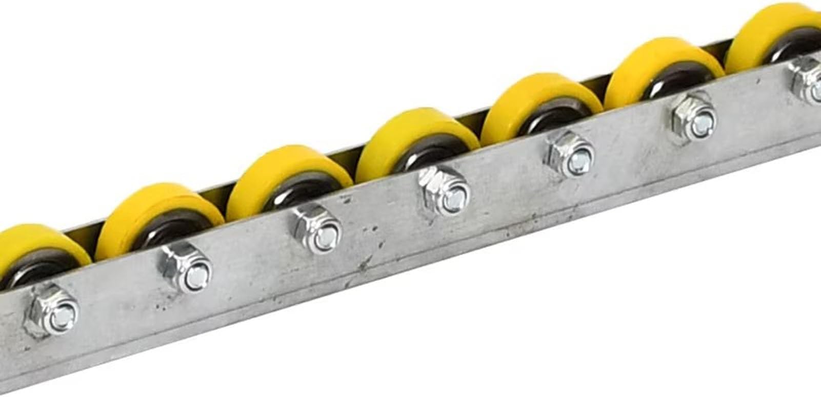 Flow Rail Conveyor Wheels by, Style Rail System, Conveyor Rollers Galvanized Steel Replacement, Length Be Customized Flow Rail Conveyor Wheels for Pallets Cargo