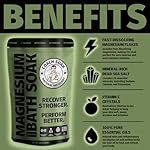 Coach Soak: Recovery Bath Soak – Rejuvenating Post Workout Natural Magnesium Flakes - 21 Minerals, Essential Oils & Dead Sea Bath Salts - Absorbs Faster Than Epsom Salts, 3lbs (Eucalyptus Tea Tree) - Image 4