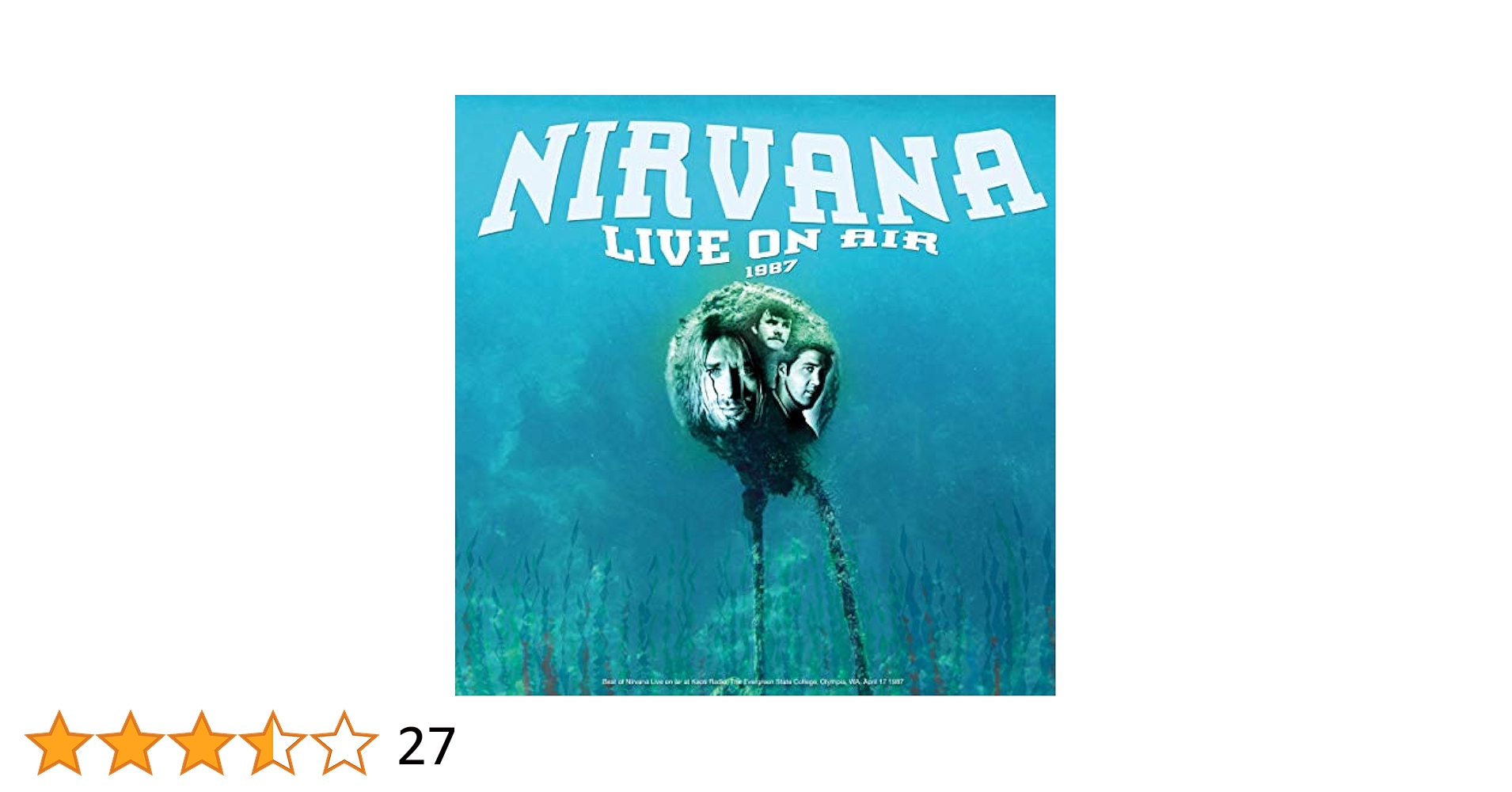 ニルヴァーナ　/ ライヴ・オン・エア　DVD Nirvana – Live On Air – Box Set (Unofficial Release): CD
