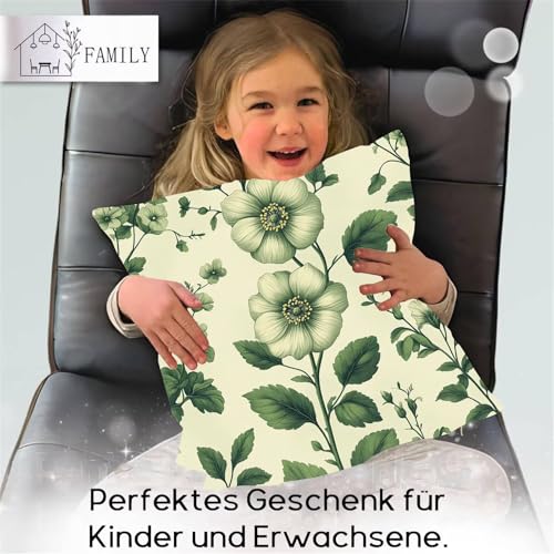 Coussin canapé vert pastorale de qualité supérieure pour maison