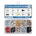 MMOBIEL 228Pz PC Standoff Set di viti di distanziamento per PC Case Case Hard Drive Motherboard Fan Cooler Schede grafiche