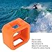 Floaty for Gopro Hero 11 Mini Cameras,Professional Prevents Sink Orange Floating Case for GoPro Floater Accessories with Screw,Use for Water Sports Swimming Diving