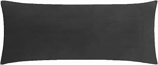 BedTreat Full Body Pillow with Removable Cover for Adults - Soft & Fluffy Body Pillow for Side Sleepers - Long & Breathable Body Pillow (20 X 54,Grey)