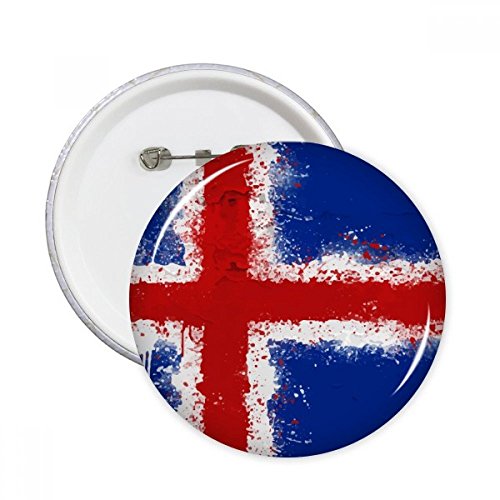 Badge Islande de taille S pour décorer vos sacs de voyage et vestes en jean au quotidien