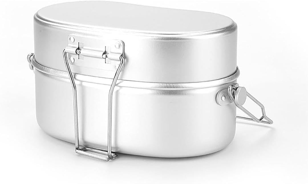 戦闘飯盒2型 飯盒 兵式飯盒 2合 メスティン キャンプ アウトドア 大容量