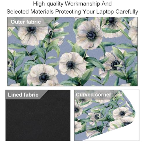 Maletín para portátil de 14.5 pulgadas multicolor con estampado floral 4