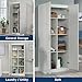 Sauder Select Storage Cabinet/ Pantry cabinets, White finish