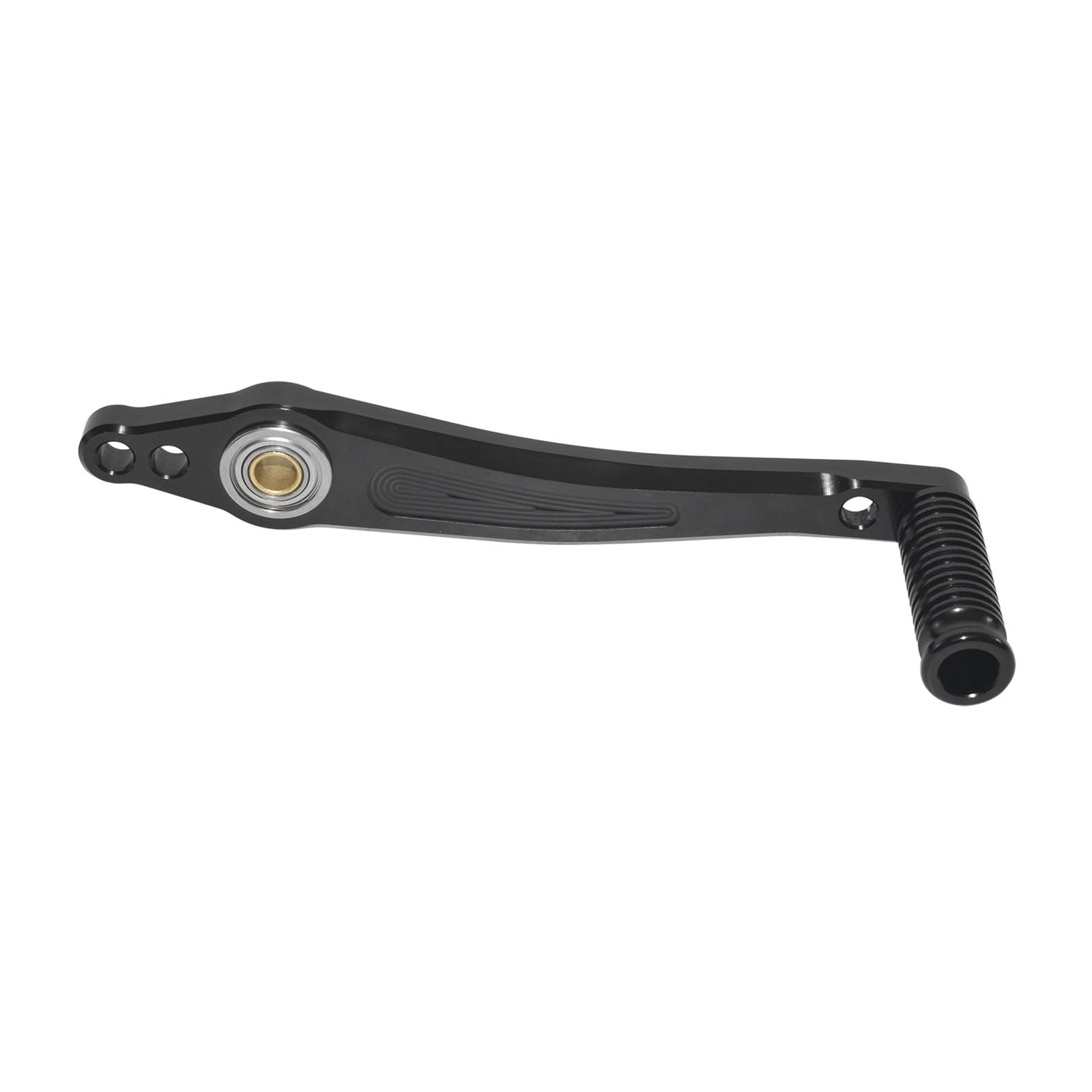 Pédale de changement de vitesse moto avec double roulement fluide pour commandes reculées