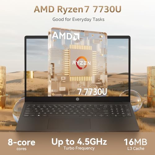 <p>HP Flagship Business Laptop with 15.6" FHD IPS Display, AMD Ryzen 7, 16GB RAM, 512GB SSD, Windows 11 Pro & AI Copilot