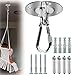 MEIXI Gancio per Soffitto e Parete,Gancio per Soffitto Suspension 304 Acciaio Inossidabile,Capacità di Carico Fino a 500kg per Altalena,Sedia Sospesa,Amaca, Yoga, Sacco da Boxe