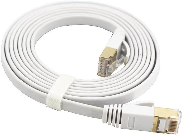 2m 6FT CAT7 RJ45 Patch Ethernet LAN Network Cable for Router Switch Gold Plated