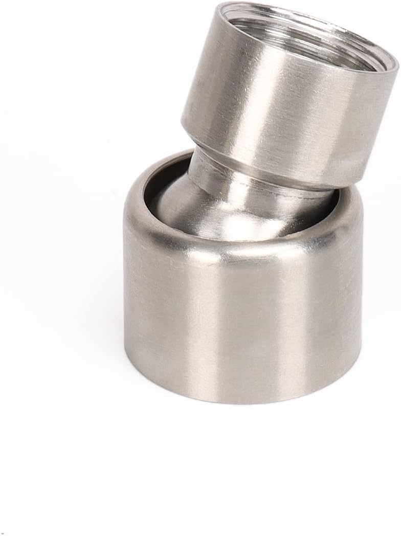 NearMoon Shower Head Swivel Ball Adapter Solid Brass Shower Connector