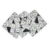Motique Accessories Set of 3 Large Cotton Bandanas - Dollar Bill Print