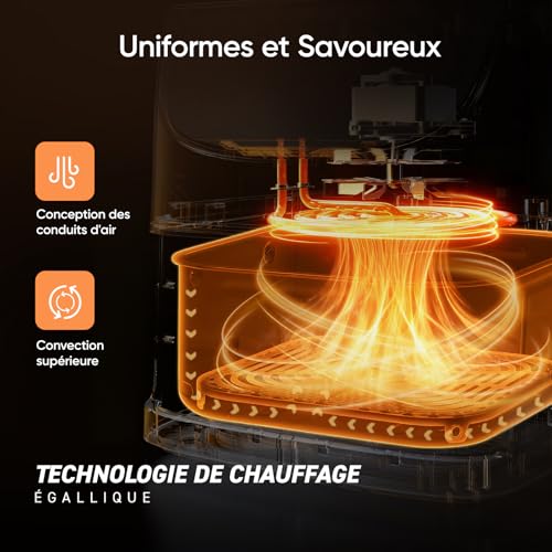 COSORI Friteuse Air 5,5L XXL 1700W