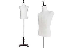 Half Body Male Mannequin Torso for Clothing Display