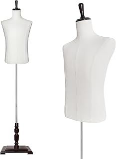 Male Dress Form Half Body Mannequin Torso Clothing Manikin for Market Shop Window Display 61