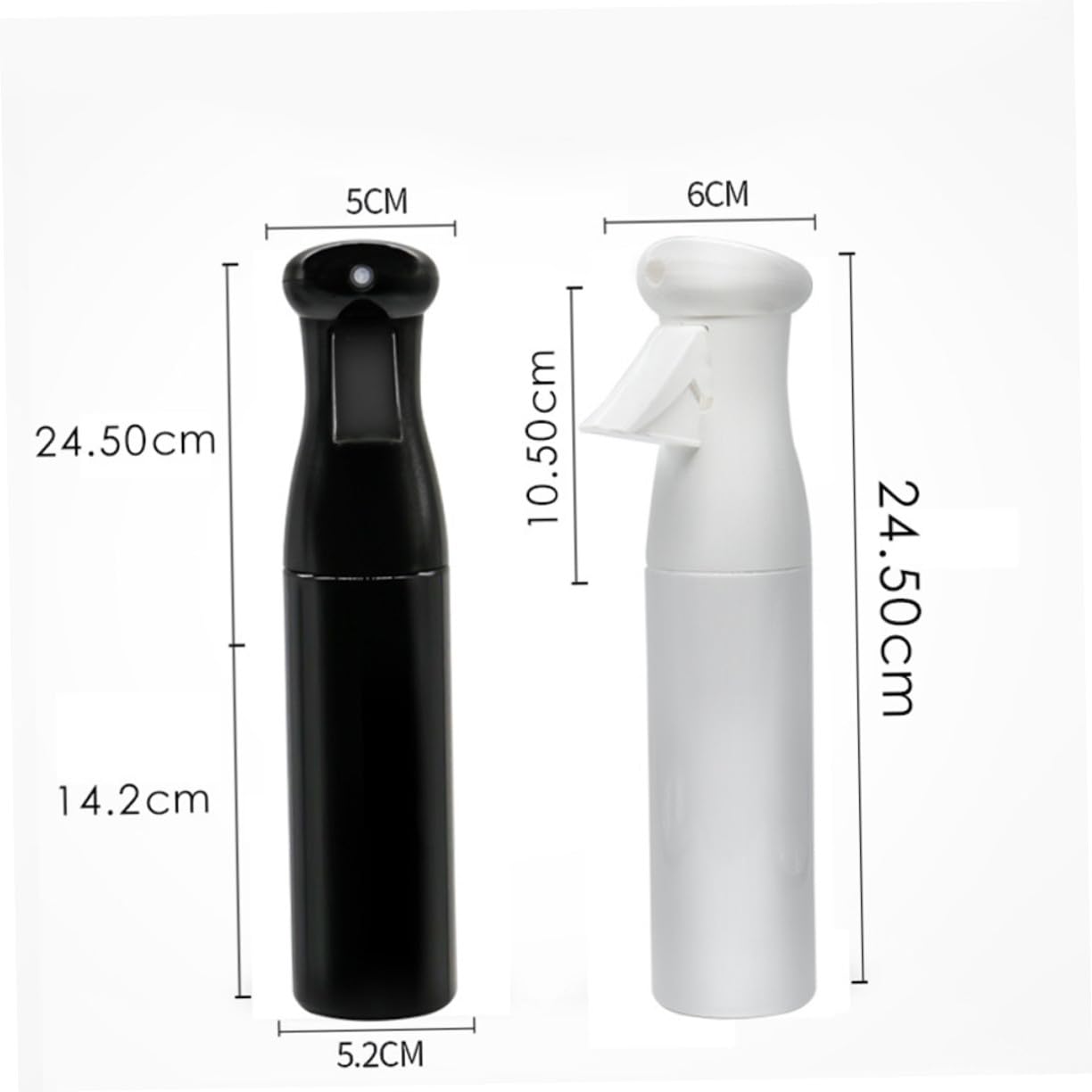 Ipetboom Handbetätigte Sprühflasche aus Glas, 3 Stück-pack, Große Kapazität