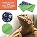 3 Pack Bearded Dragon Bed, Reptile Sleeping Bag, Reptile Pets' Sleeping Bag Set with Pillow Lizard Sleeping Bag Blanket Soft Warm Hideout Terrariums Accessories for Reptile Lizard Bearded Dragon
