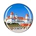 Ostseebad Binz Rugen Island Mecklenburg-Vorpommern Deutschland Kühlschrankmagnet Kristall Touristen Souvenir Geschenkkollektion Kühlschrank Magnet Aufkleber