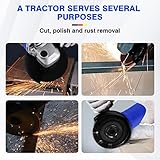 2000W Corded Electric Angle Grinder 115mm Disc Heavy Duty Cutting Grinding - Image 8