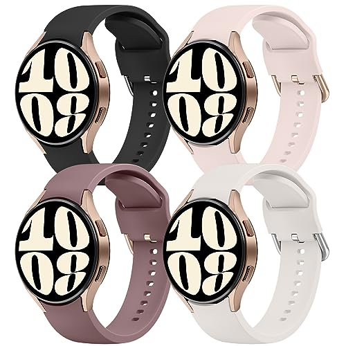 Bracelet Galaxy Watch 4 anti-irritation en silicone souple pour le sport