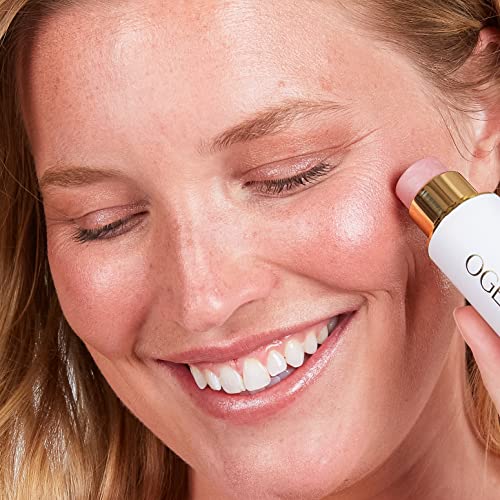 Ogee Sculpted Face Stick (Pearl - Pearlescent Peony Shimmer) Certified Organic Makeup - Multi-Use Glow Highlighter #TOP4