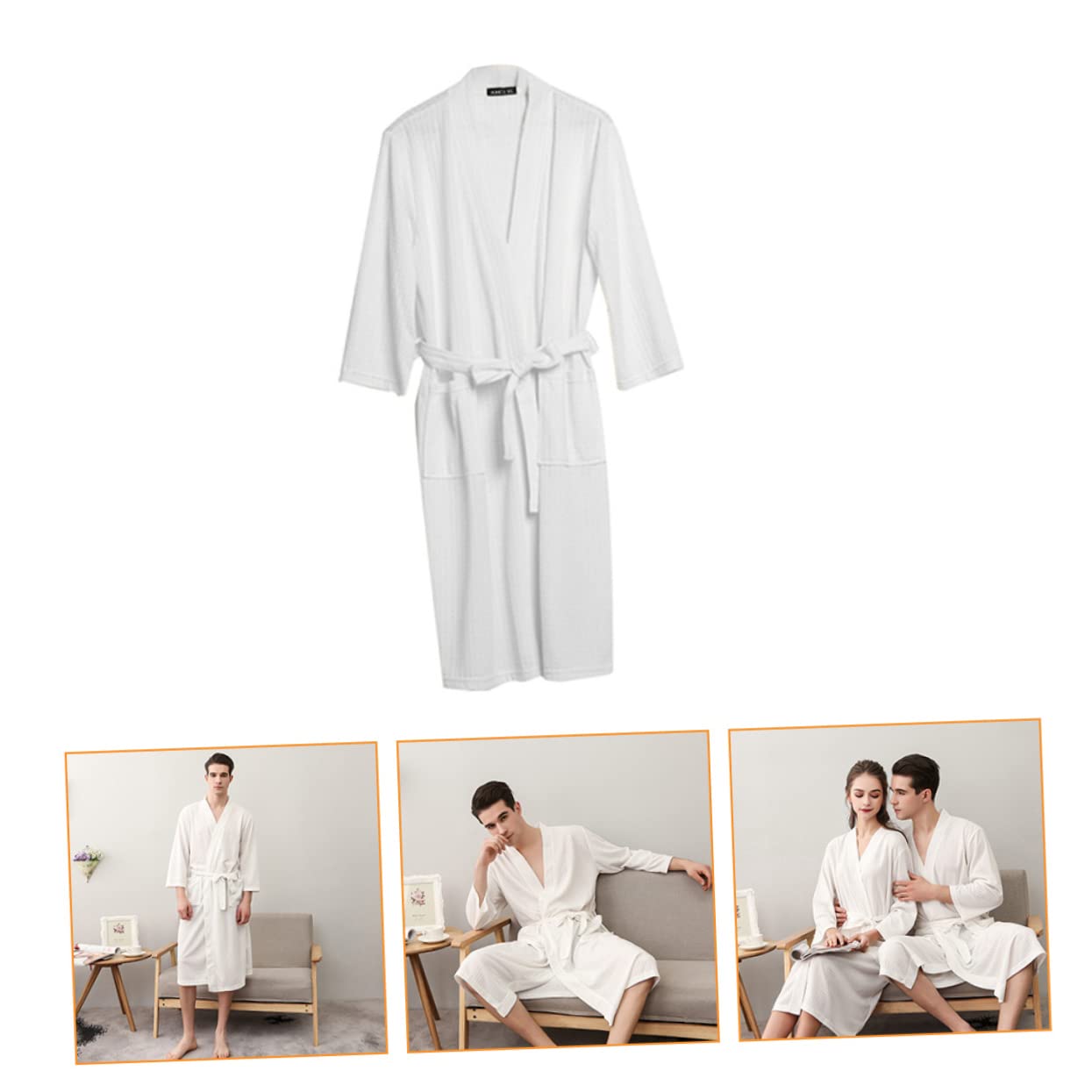 GALPADA 1 Pezzo Camicia da Notte Accappatoio Utile Accappatoio Indumenti da Notte Poliestere Abbigliamento per La Casa Camicia da Notte Resistente all'Usura
