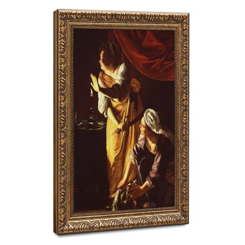 Impression sur toile Judith Artemisia Gentileschi pour habiller un mur vide de bureau