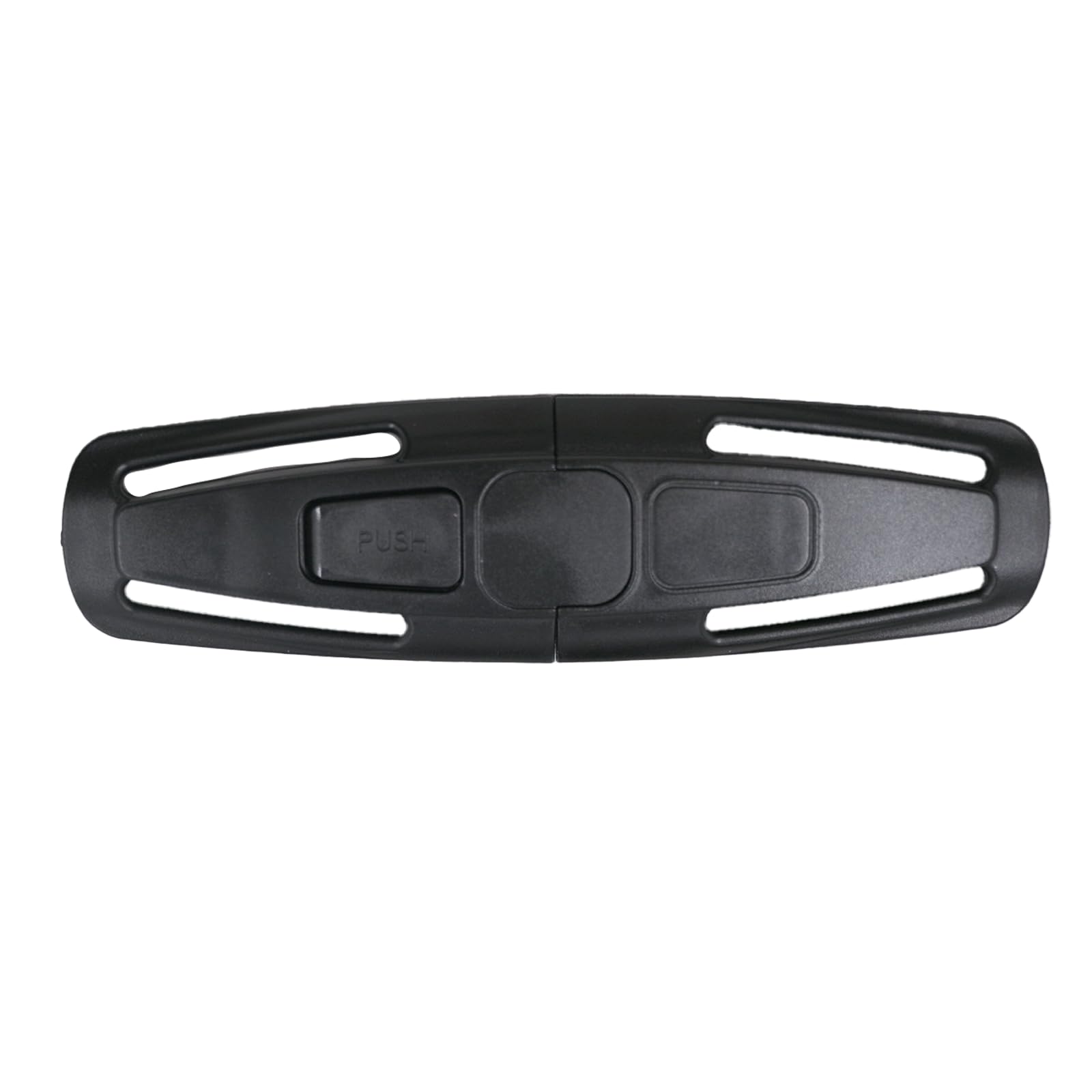 Seat Chest Harness Seat Safety Belt Buckle Lock Stroller Chest Buckle Universal Replacement for Baby and Kids Trend,Seatbelt Buckle Parts (Black)