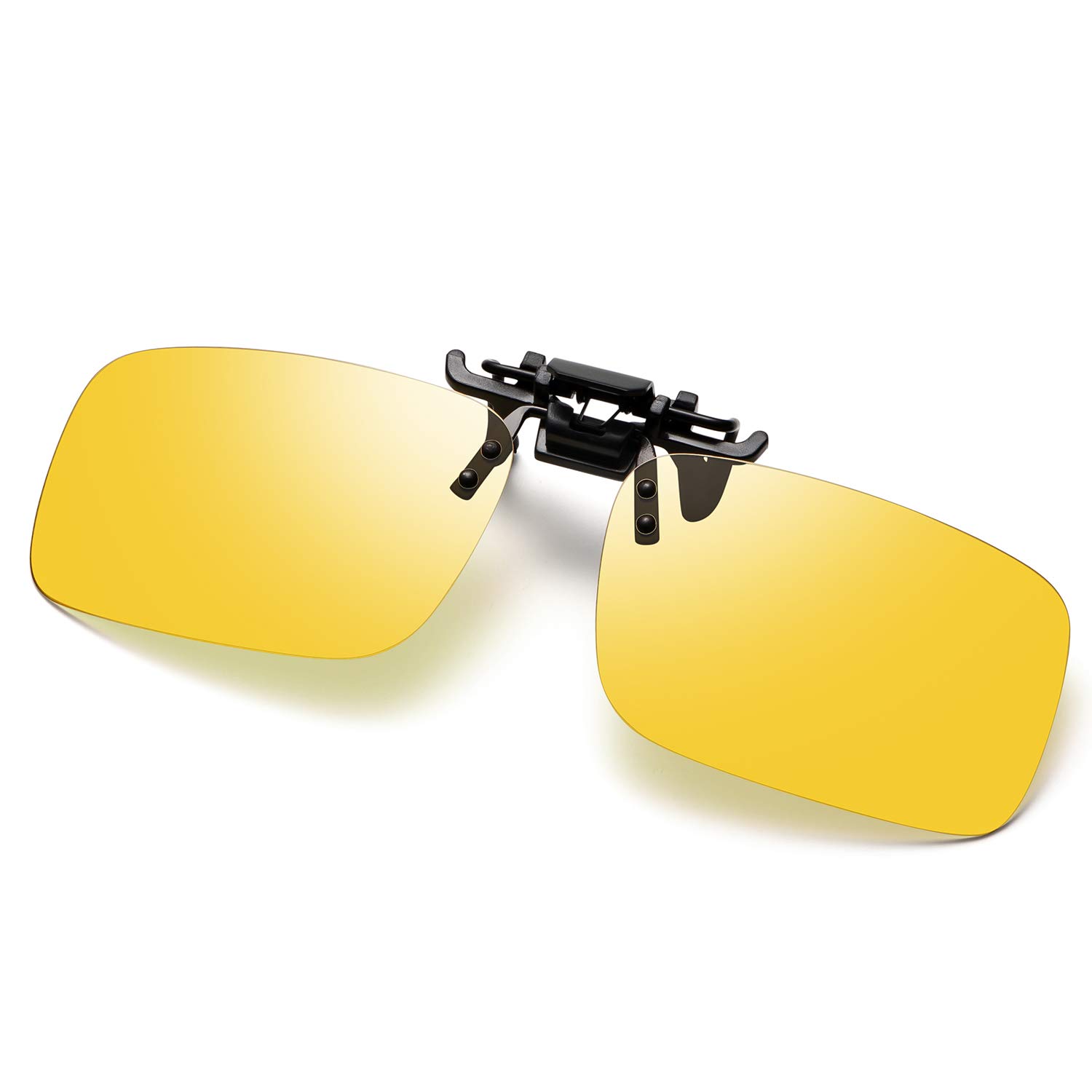 FRAZALAPolarized Clip-on Sunglasses Anti-Glare Driving Glasses for Prescription Glasses
