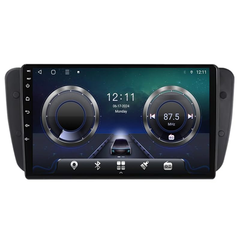 Navegador GPS Seat Ibiza MK4 para viajar con mapas online Android 15 y música WiFi