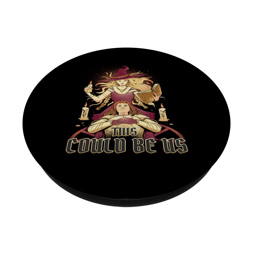 Magical Allure: This Could Be Us PopSockets Swappable PopGrip, Black - Image 2