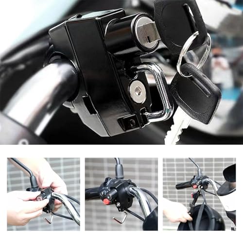 XJVSS 2-Pack Anti-Theft Helmet Lock