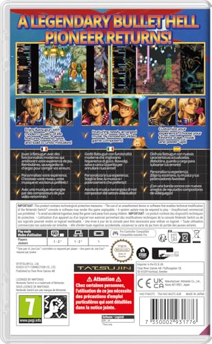 BATSUGUN Saturn Tribute Boosted NS matamarcianos retro shootemup de Toaplan para Switch 3