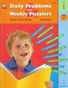 Paperback Daily Problems And Weekly Puzzlers Grade 1 Book