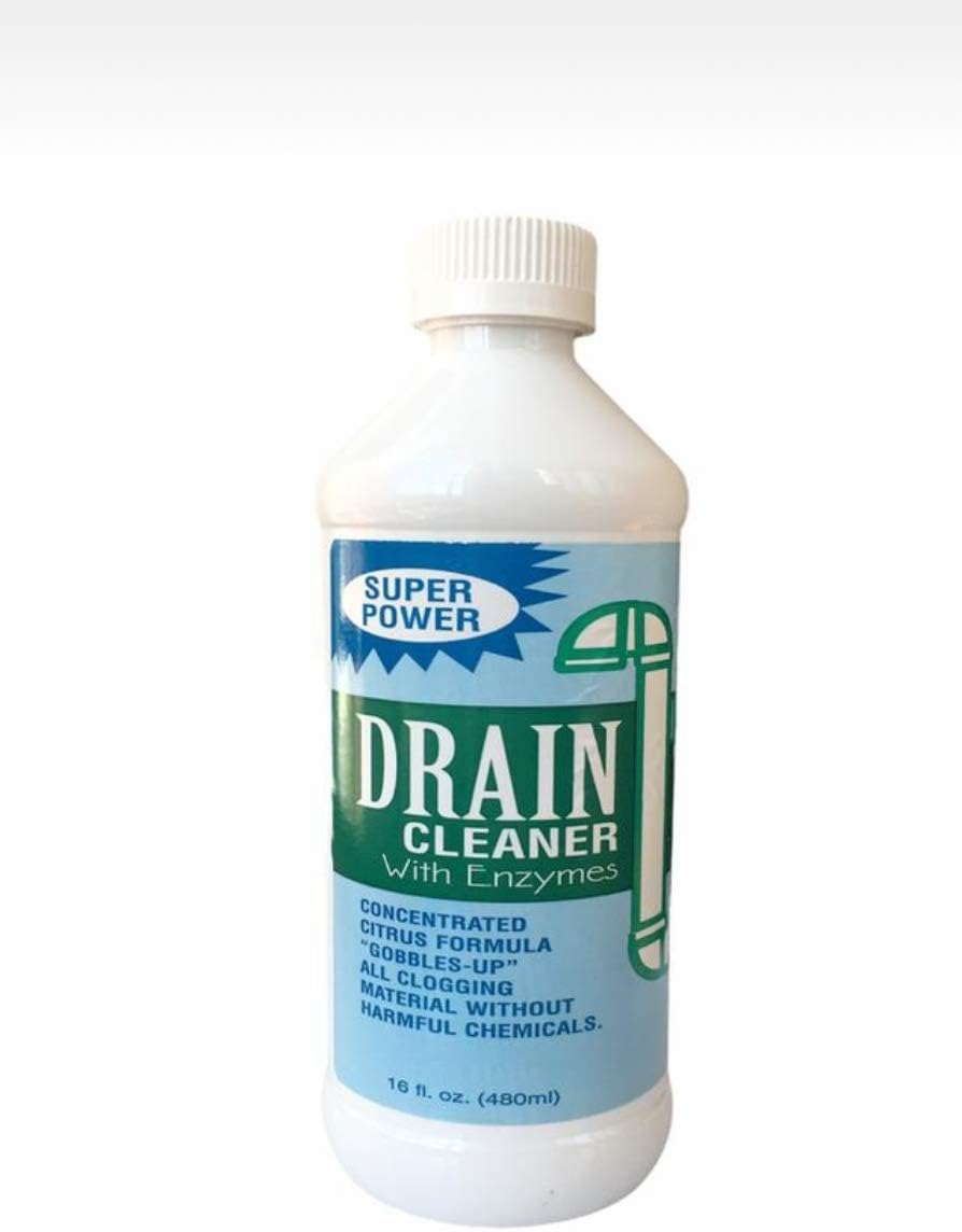 Drain Cleaner with Enzymes Instant Clog Remover for