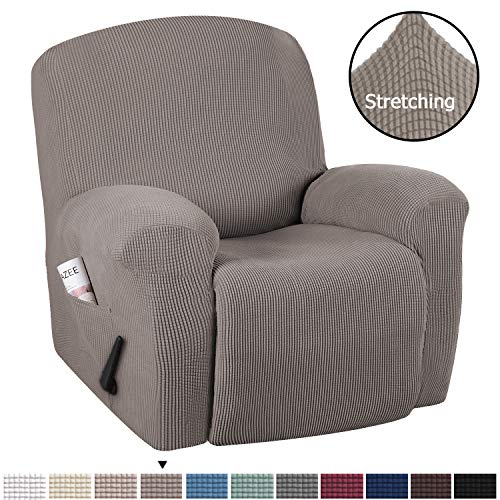 H.VERSAILTEX Stretch Recliner Slipcovers 1-Piece Durable Soft High Stretch Jacquard Sofa Furniture Cover