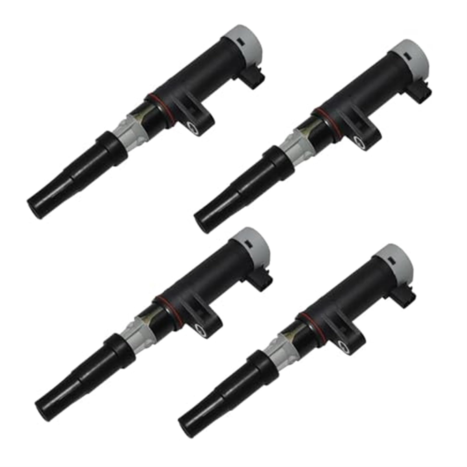 Cewki zapłonowe Auto Car Spark Coil, dla Renault, LAGUNA I MEGANE I, dla NISSAN, PRIMASTAR 7700875000 8200154186 zestaw cewek zapłonowych Cewka zapłonowa samochodu(BLACK 4pcs)
