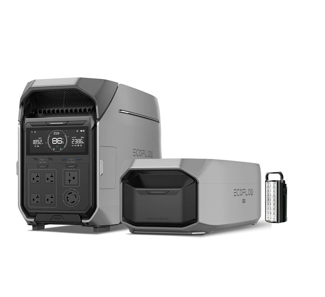 Amazon.co.jp: EcoFlow DELTA Pro3 ポータブル電源 + 専用エクストラ