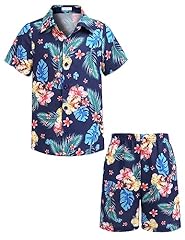 Blue - Hawaiian Print