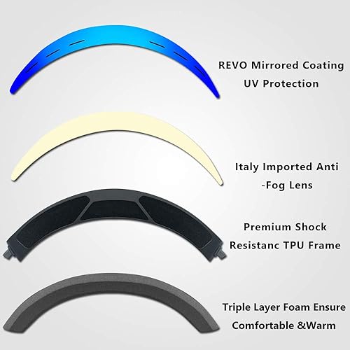 Miniatura 5 de Gafas de snowboardGafas para esquí patinaje moto nieve nieve montaña escalada