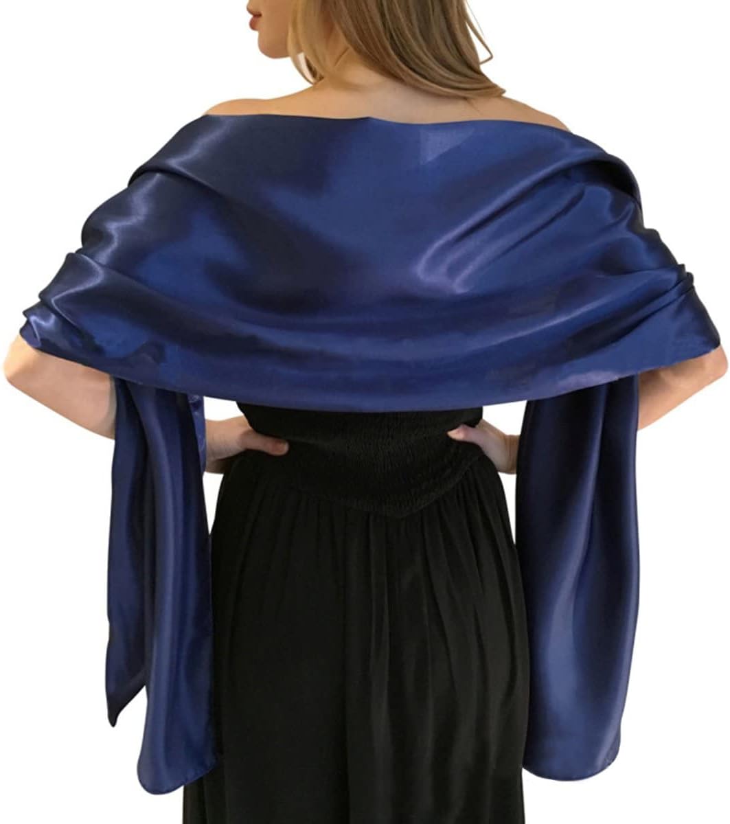 satin bridal wrap