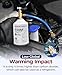 ZeroR® Genuine R1234YF Refrigerant Can for Automotive AC Systems - HFO-R1234YF, SSV Can with Reverse-Thread Design, Included Service Sticker - Compatible with R1234YF Systems - 8 Oz, 1 Can