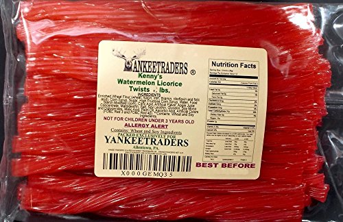 Watermelon Licorice Twists , 16 Oz by Kenny's